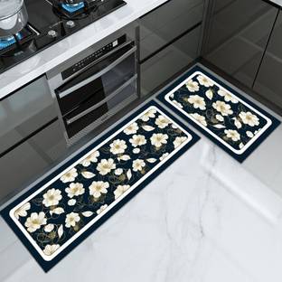 Aksharkala Rubber Kitchen Mat