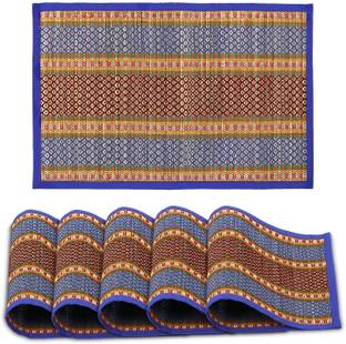 HOKiPO Rectangular Pack of 6 Table Placemat