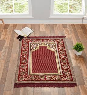 Furnishing Hut Velvet Prayer Mat