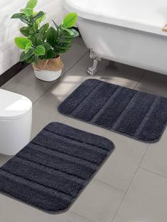 Saral Home Microfiber Bathroom Mat