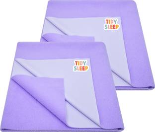 TIDY SLEEP Cotton, Fleece Baby Bed Protecting Mat