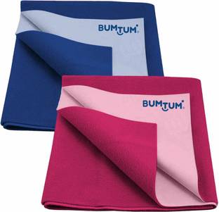 BUMTUM Cotton, Fleece Baby Bed Protecting Mat