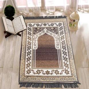 Furnishing Hut Velvet Prayer Mat