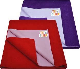 TIDY SLEEP Cotton, Fleece Baby Bed Protecting Mat