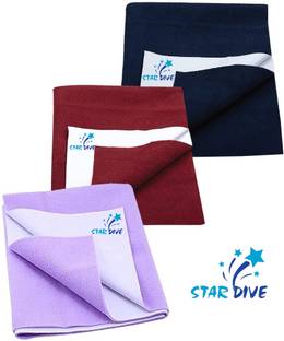 STAR DIVE Microfiber Baby Bed Protecting Mat