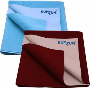 BUMTUM Cotton, Fleece Baby Bed Protecting Mat