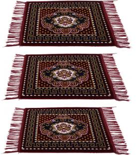 KUBER INDUSTRIES Velvet Prayer Mat