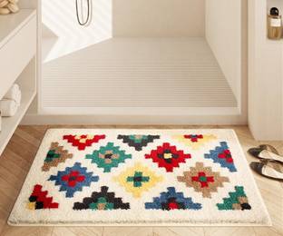 Roseate Microfiber Bathroom Mat