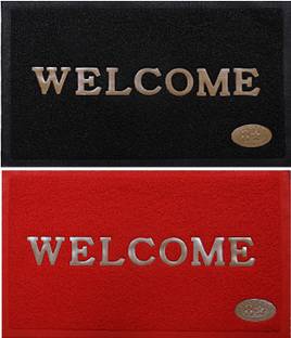 KUBER INDUSTRIES PVC (Polyvinyl Chloride) Door Mat