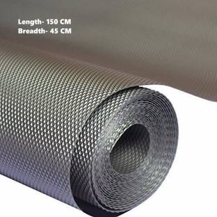 Pop Shade 1.5 Mtr Long Roll/Mat for Kitchen,Shelf. Antislip & waterproof(Grey_2412A)