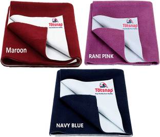 Totsnap Fleece, Rubber Baby Bed Protecting Mat