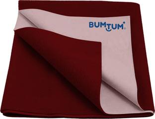 BUMTUM Cotton, Fleece Baby Bed Protecting Mat