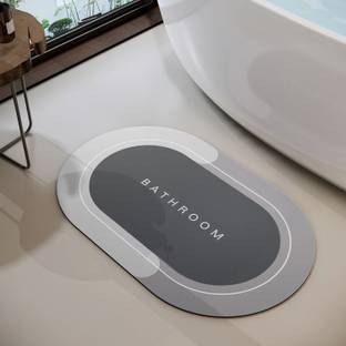HurryShoppy Rubber Bathroom Mat