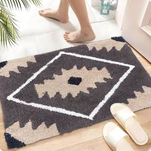 AAZEEM Cotton Bathroom Mat