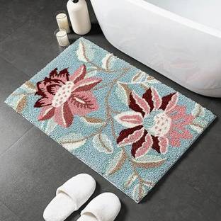 Roseate Microfiber Bathroom Mat