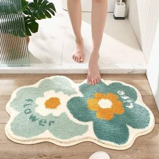 Roseate Microfiber Bathroom Mat