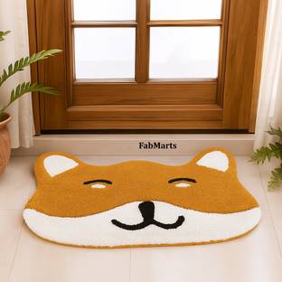 FABMARTS Polyester, Microfiber Floor Mat