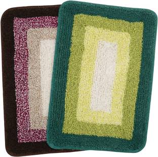 Saral Home Cotton Bathroom Mat