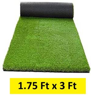 COMFY HOME Green Polypropylene Carpet