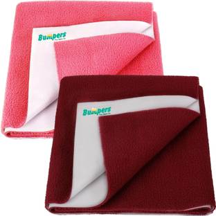 Bumpers Waterproof Baby Dry Sheet, Small Size, Pack of 2