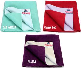 Totsnap Fleece, Rubber Baby Bed Protecting Mat