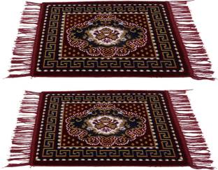 KUBER INDUSTRIES Velvet Prayer Mat