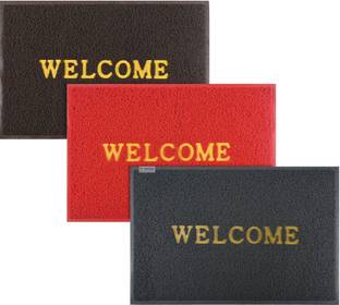 HOMESTIC by Kuber Industries Rubber Door Mat