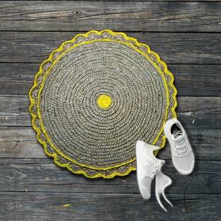 OWNN CRAFTS Jute Door Mat