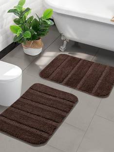 Saral Home Microfiber Bathroom Mat