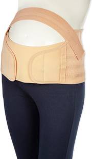 MeeMee Pre and Post Natal Maternity Corset Belt (Support Belly Band) (XL, Pink)