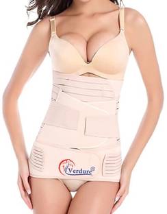 Verdure Abdominal binder postpartum 3 in 1 post pregnancy belt after delivery(size-M)