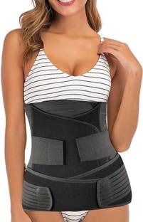QP360 3 In 1 Postpartum Belly Band Post Pregnancy Abdominal Belt For Women After Birth