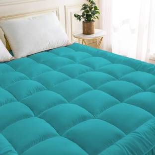 Linenovation Mattress Topper Double Size Breathable Mattress Cover