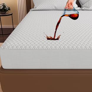 AYKA King Size Fitted Jacquard Waterproof, Stretchable, Breathable Mattress Cover