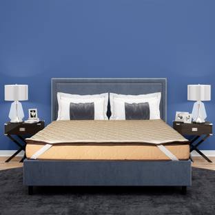 Cozymate Single Size Mattress Topper Cotton Breathable, Stretchable Mattress Cover