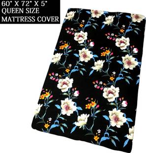 GriinViztal Zippered Queen Size Breathable Mattress Cover