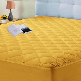 CRAZY WORLD Fitted Queen Size Breathable, Waterproof Mattress Cover