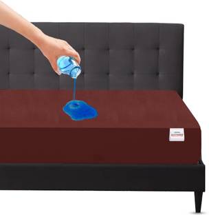 Mattress Protector Fitted Single Size Breathable, Stretchable, Waterproof Mattress Cover