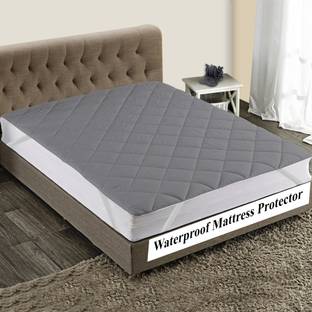rakhi home décor Elastic Strap Queen Size Breathable, Stretchable, Waterproof Mattress Cover