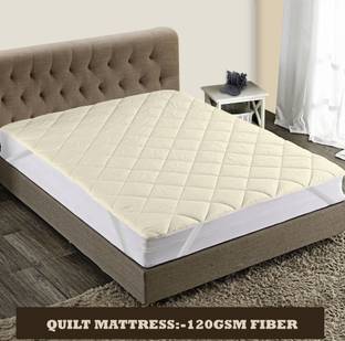 rakhi home décor Double Size Elastic Strap Micro Breathable, Stretchable, Waterproof Mattress Cover