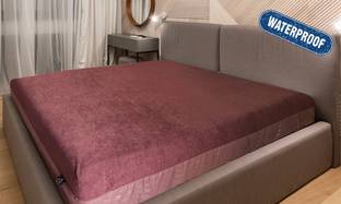 GRINAF Zippered Double Size Breathable, Stretchable, Waterproof Mattress Cover