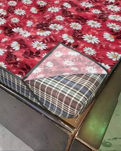 Kanushi Industries Elastic Strap Double Size Stretchable, Waterproof Mattress Cover