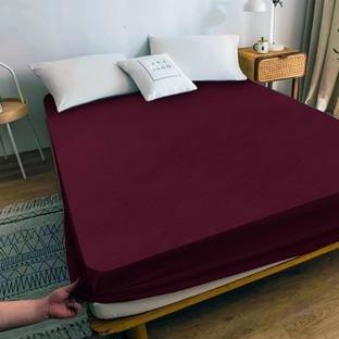 Kittenbite Fitted Double Size Breathable, Stretchable, Waterproof Mattress Cover