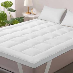 Texlux Mattress Topper King Size Breathable, Stretchable, Waterproof Mattress Cover