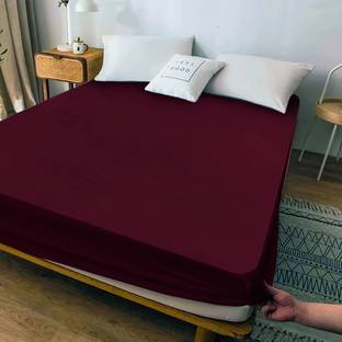 Oyo Baby Single Size Fitted Terry Cotton, Cotton Waterproof, Stretchable, Breathable Mattress Cover