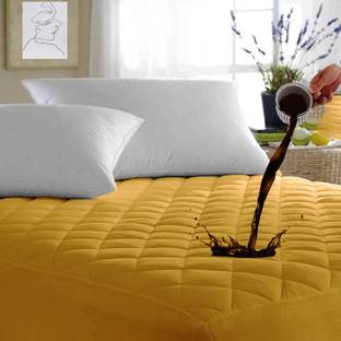 CRAZY WORLD Fitted King Size Breathable, Stretchable, Waterproof Mattress Cover