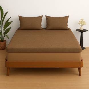 Orchid Pillows Mattress Topper Double Size Waterproof Mattress Cover