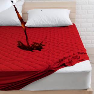 AVI Fitted Double Size Breathable, Stretchable, Waterproof Mattress Cover