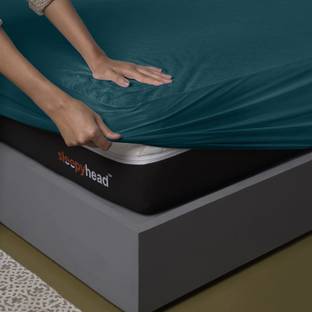 Sleepyhead Fitted Single Size Breathable, Stretchable, Waterproof Mattress Cover