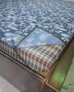 RELOOK INDUSTRIES Elastic Strap Double Size Stretchable, Waterproof Mattress Cover